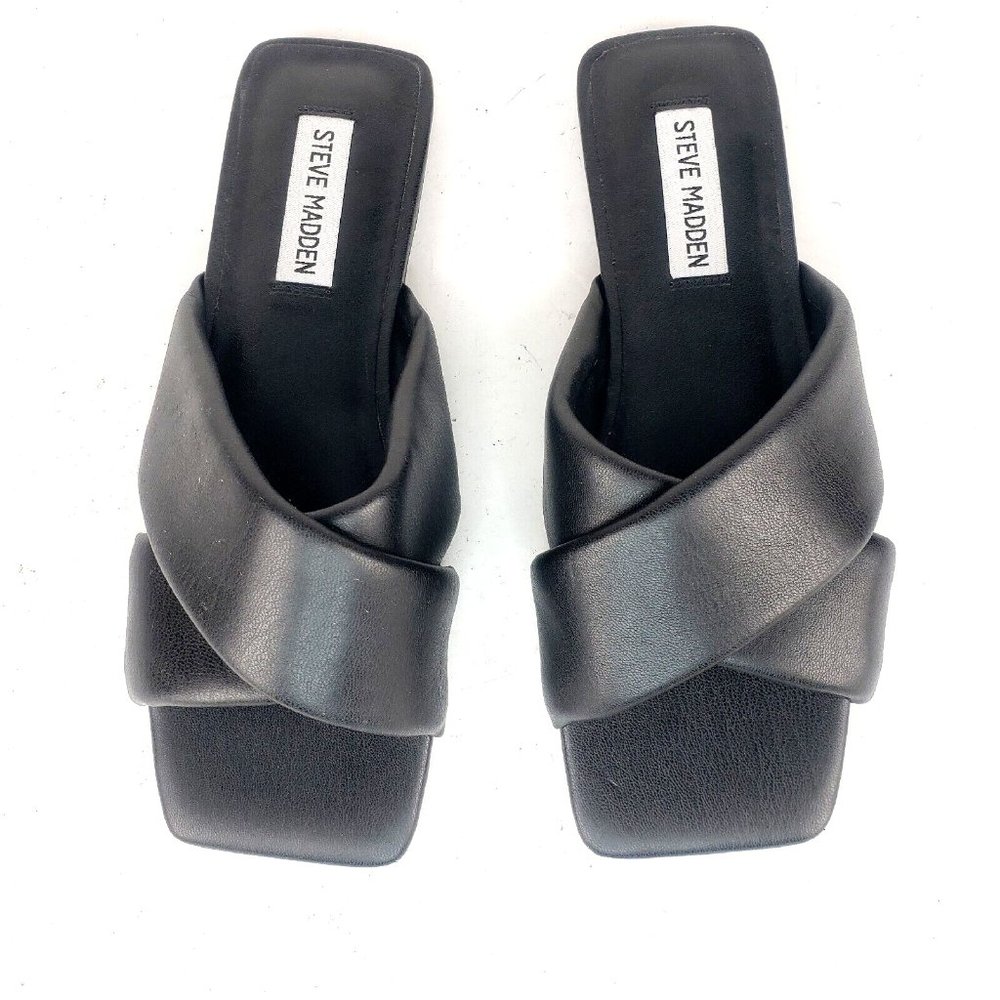 Steve Madden Womens Mayra Slide Sandal Black size 7 M